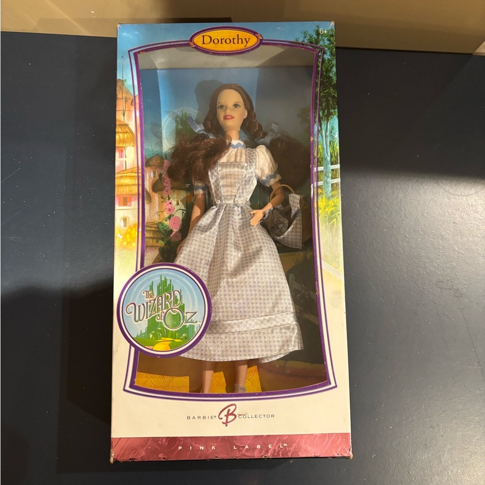 Barbie Wizard of Oz Dorothy Doll with Blue Dress